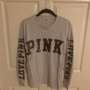 PINK long sleeve tee